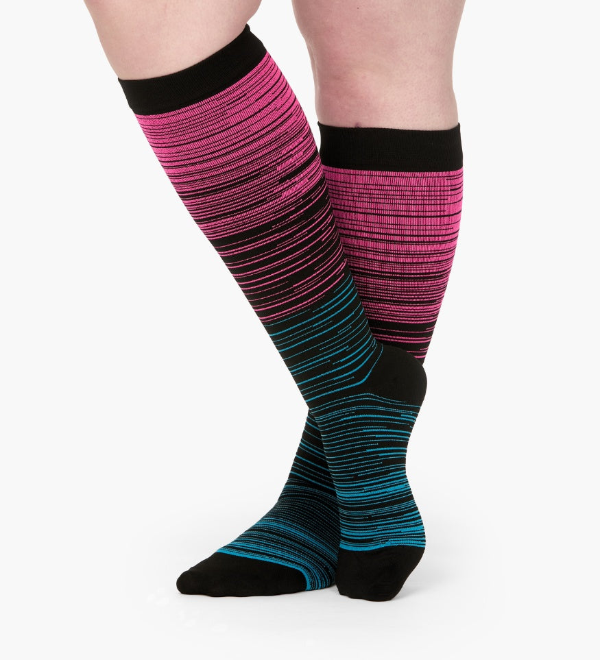 Everstride™ Stripes Compression Socks