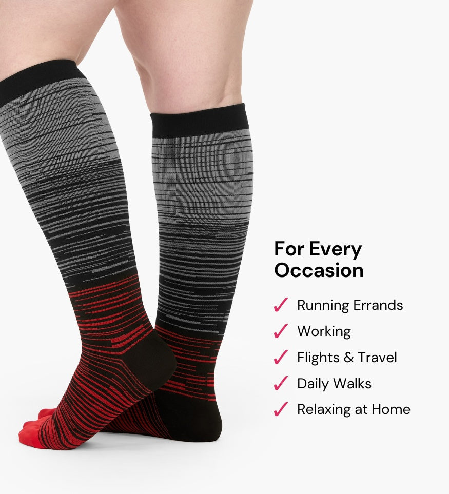 Everstride™ Stripes Compression Socks