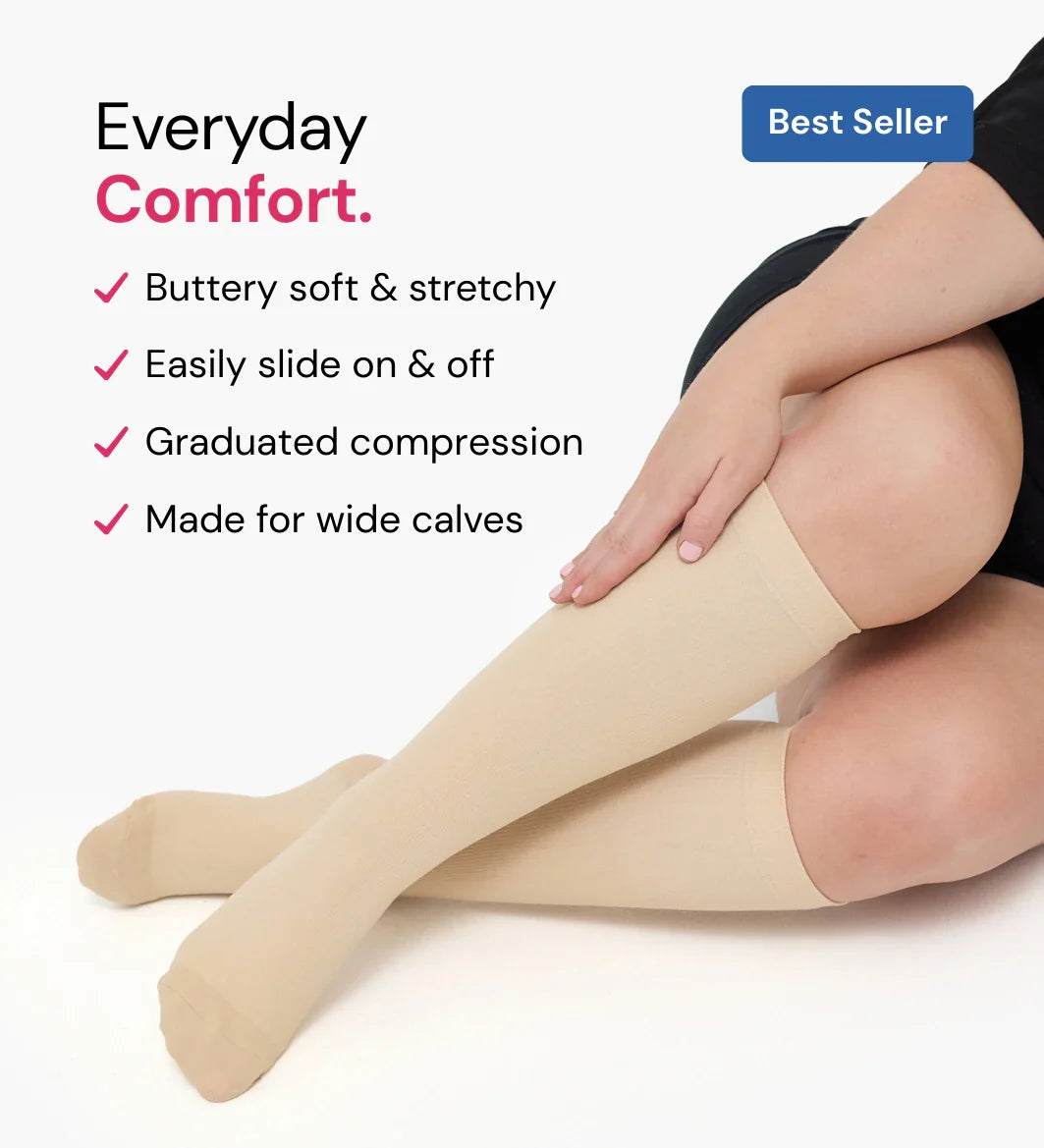 Everstride™ Original Wide Compression Socks