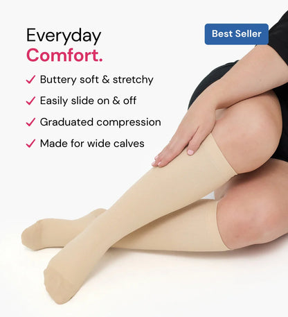 Everstride™ Original Wide Compression Socks